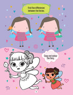 Dreamland Publications My First Ultimate Activity Book- Princess, Fairy and Mermaid : Children's Interactive & Activity Book | Grocsy