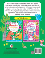 Dreamland Publications My First Amazing Activity Book- Dinosaurs, Dragons and Monsters : Children's Interactive & Activity Book | Grocsy
