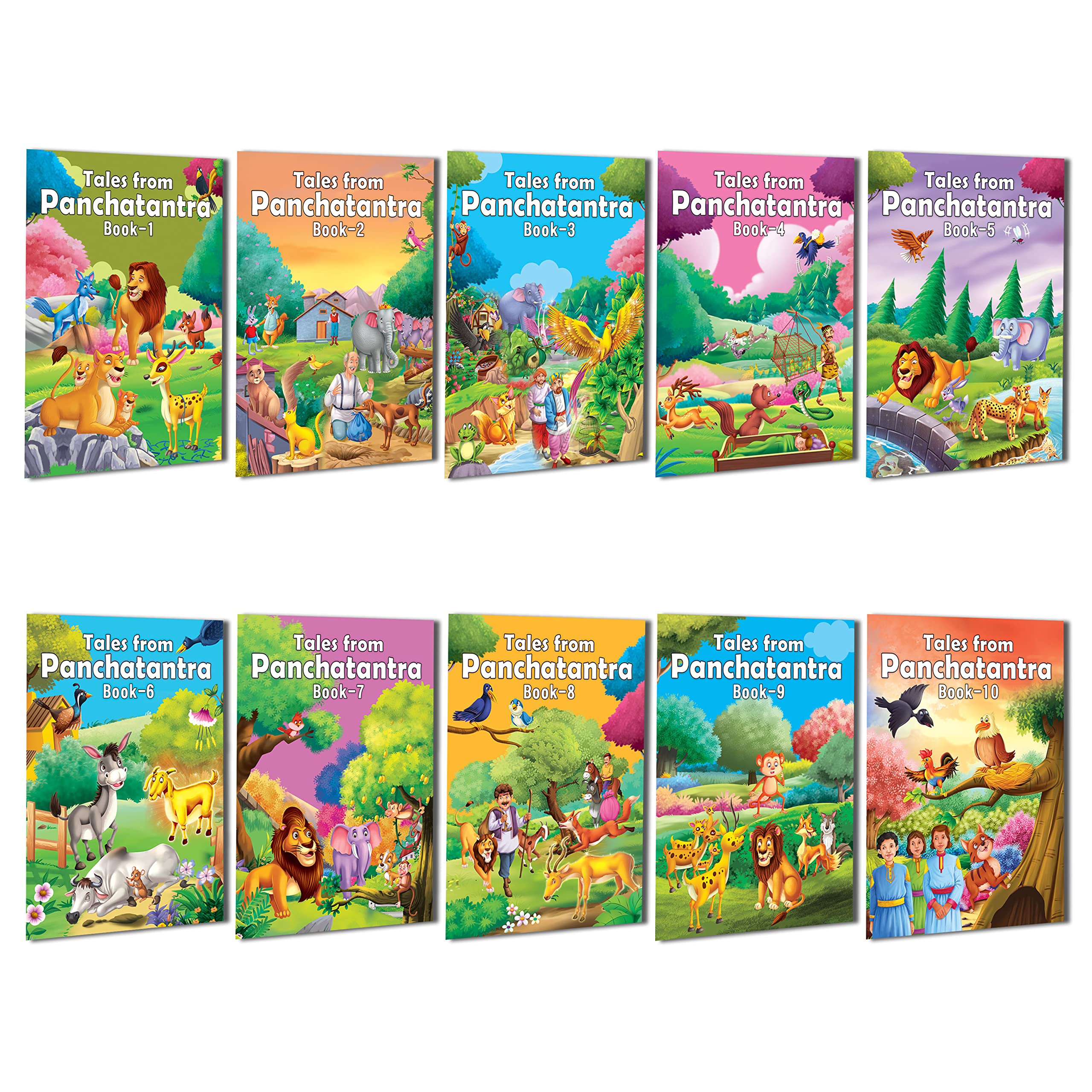 Dreamland Dreamland Tales from Panchatantra - A Pack of 10 Books | Grocsy