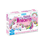 Dreamland Publications Magical Unicorn Jigsaw Puzzle for Kids – 96 Pcs | With Colouring & Activity Book and 3D Model | Grocsy