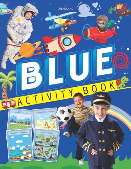 Dreamland Blue Activity Book | Grocsy
