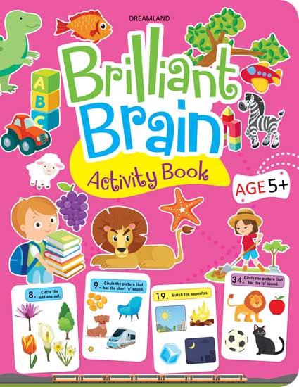 Dreamland Brilliant Brain Activity Book 5+ | Grocsy