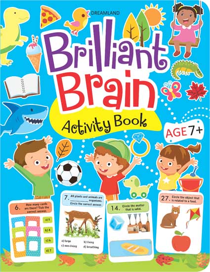 Dreamland Brilliant Brain Activity Book 7+ | Grocsy