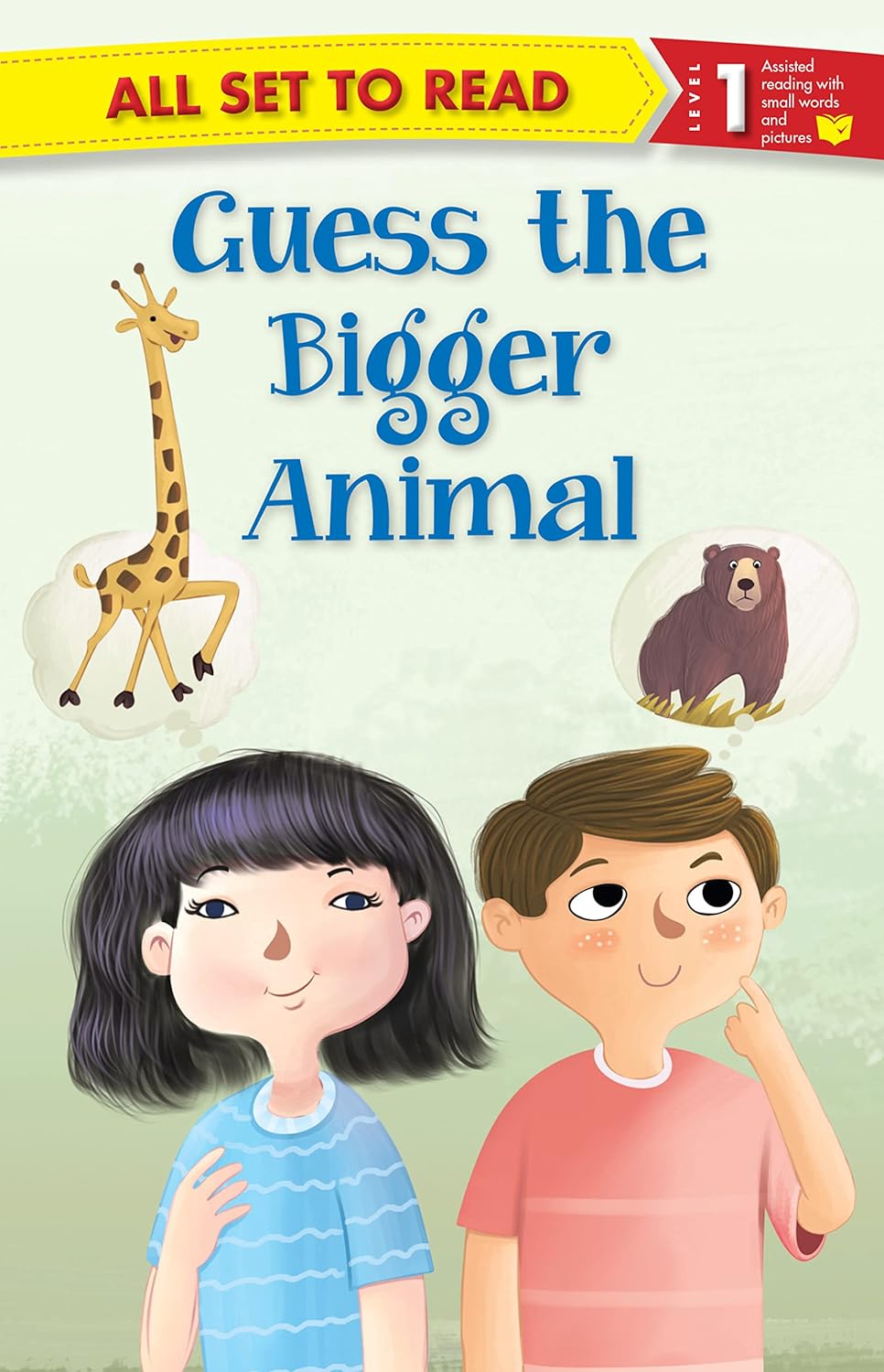 All set to Read Guess the Bigger Animal - Om Books | Grocsy