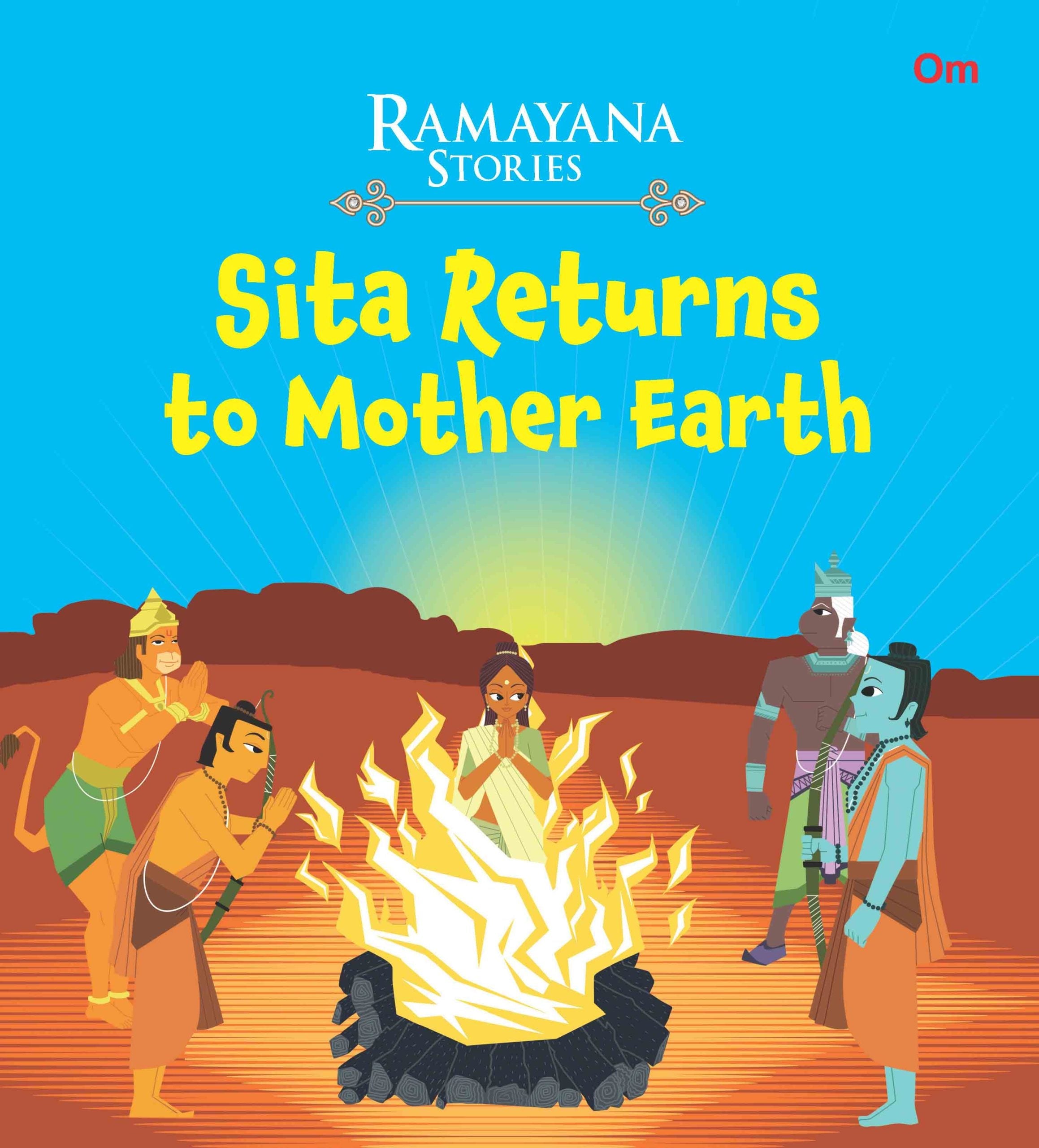Sita Returns to Mother Earth : Ramayana Stories - Om Books | Grocsy