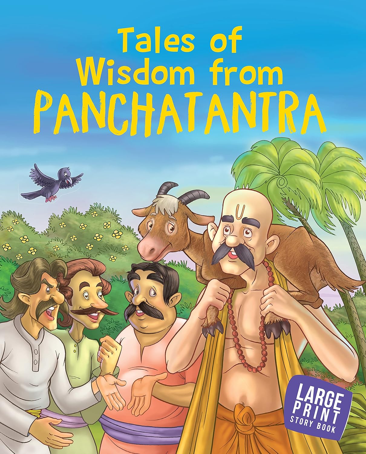 Tales of Wisdom from Panchatantra : Large Print - Om Books | Grocsy
