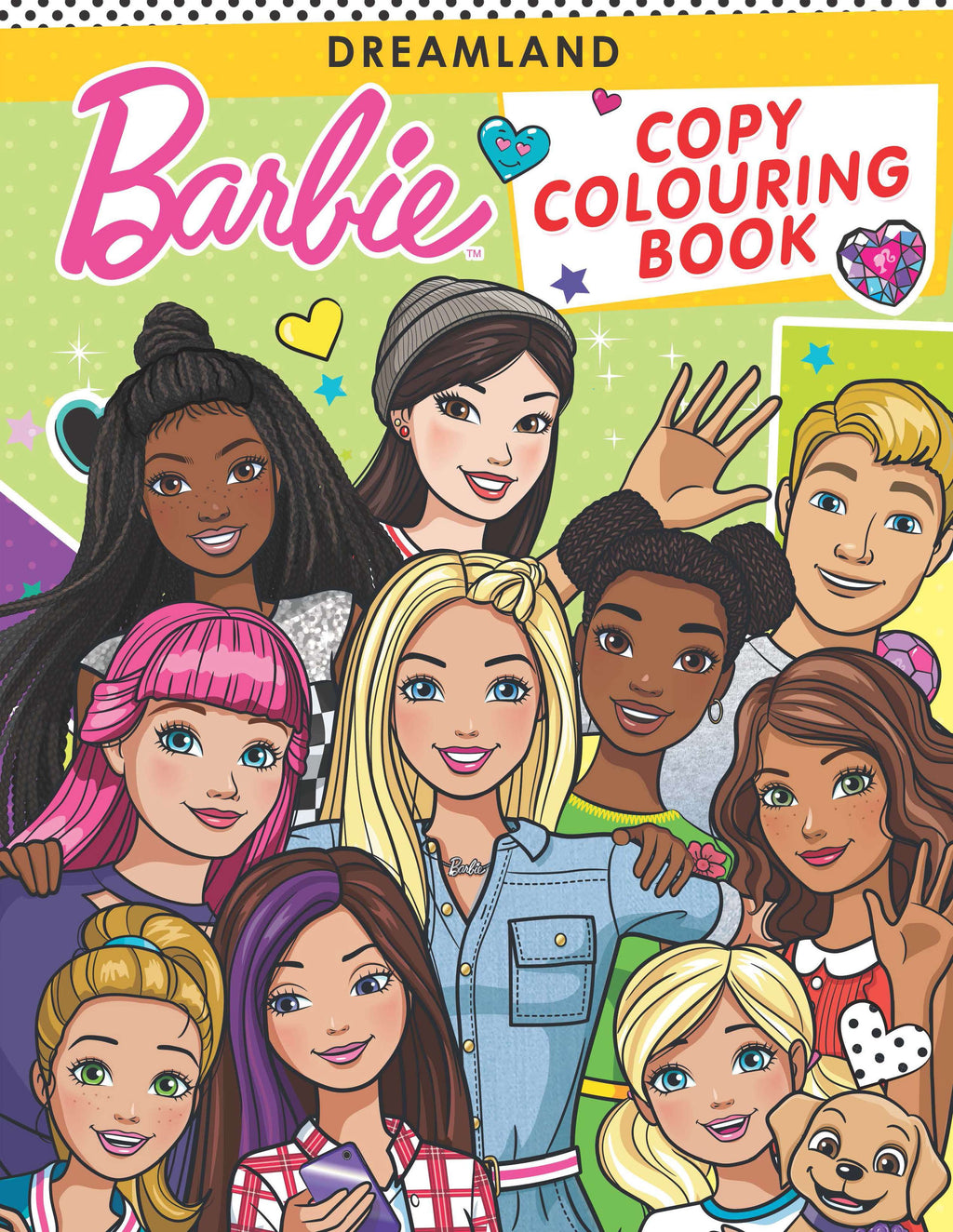 Dreamland Publications Barbie Copy Colouring Book | Grocsy