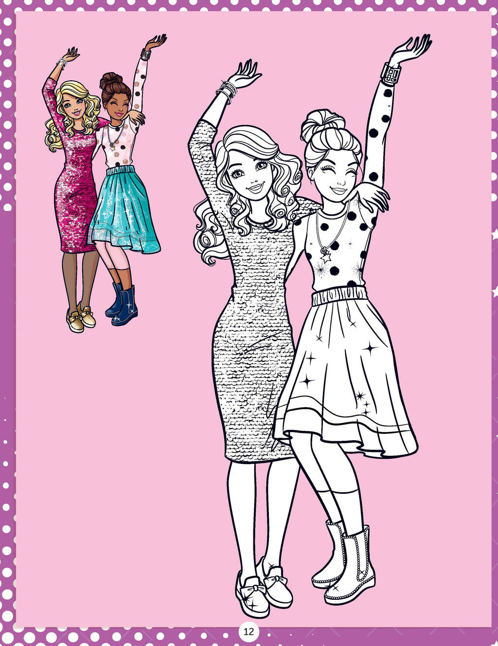 Dreamland Publications Barbie Copy Colouring Book | Grocsy