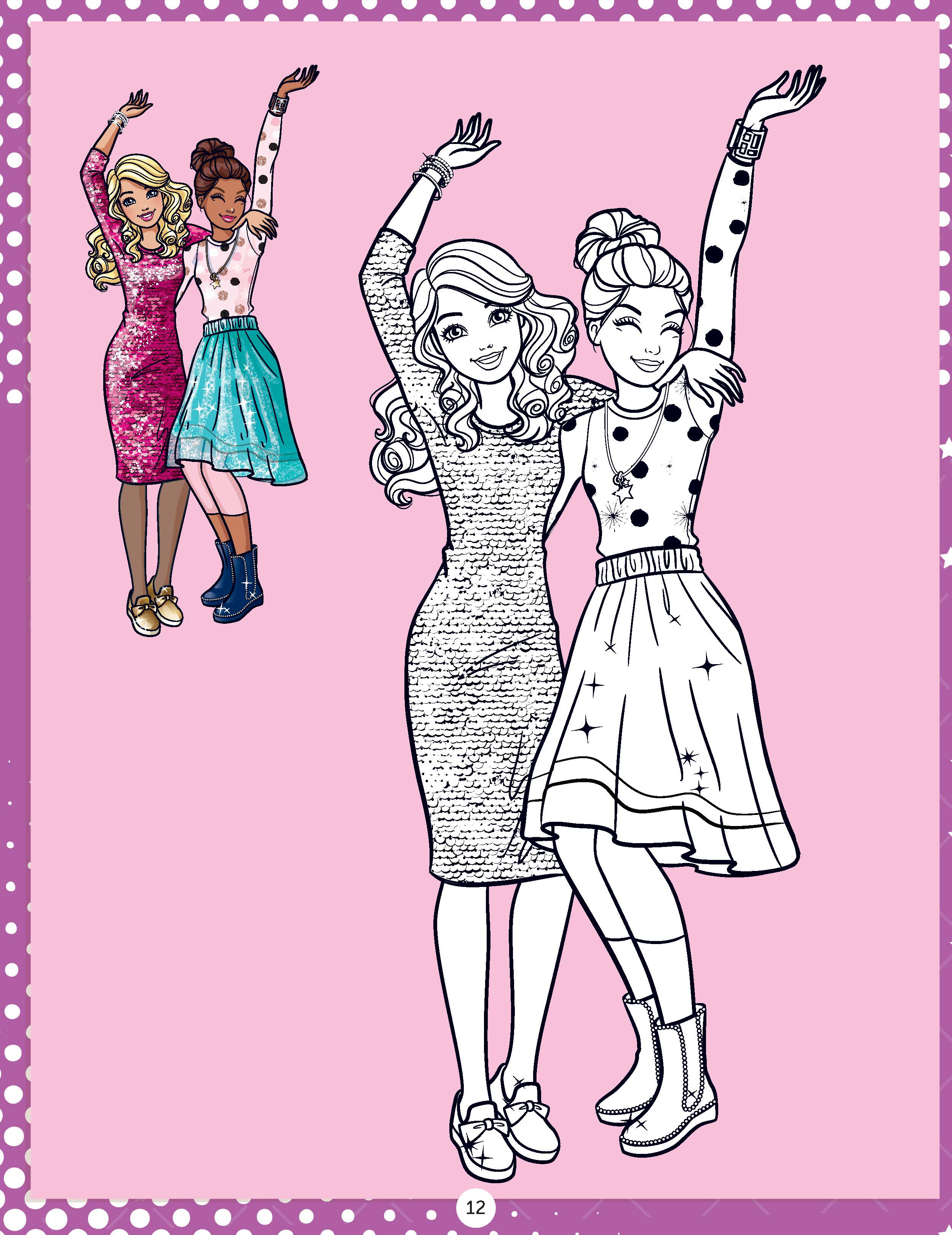 Dreamland Publications Barbie Copy Colouring Book | Grocsy