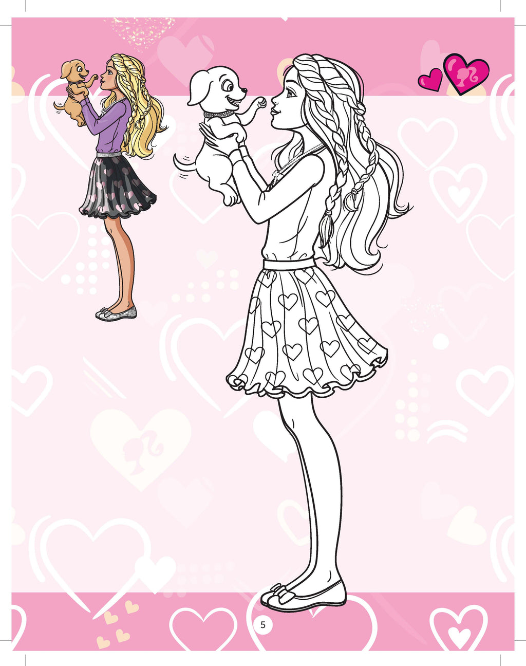 Dreamland Publications Barbie Copy Colouring Book | Grocsy