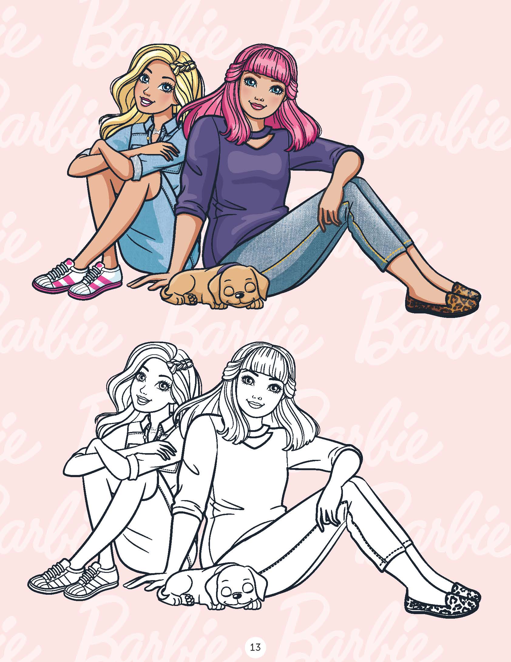 Dreamland Publications Barbie Copy Colouring Book | Grocsy