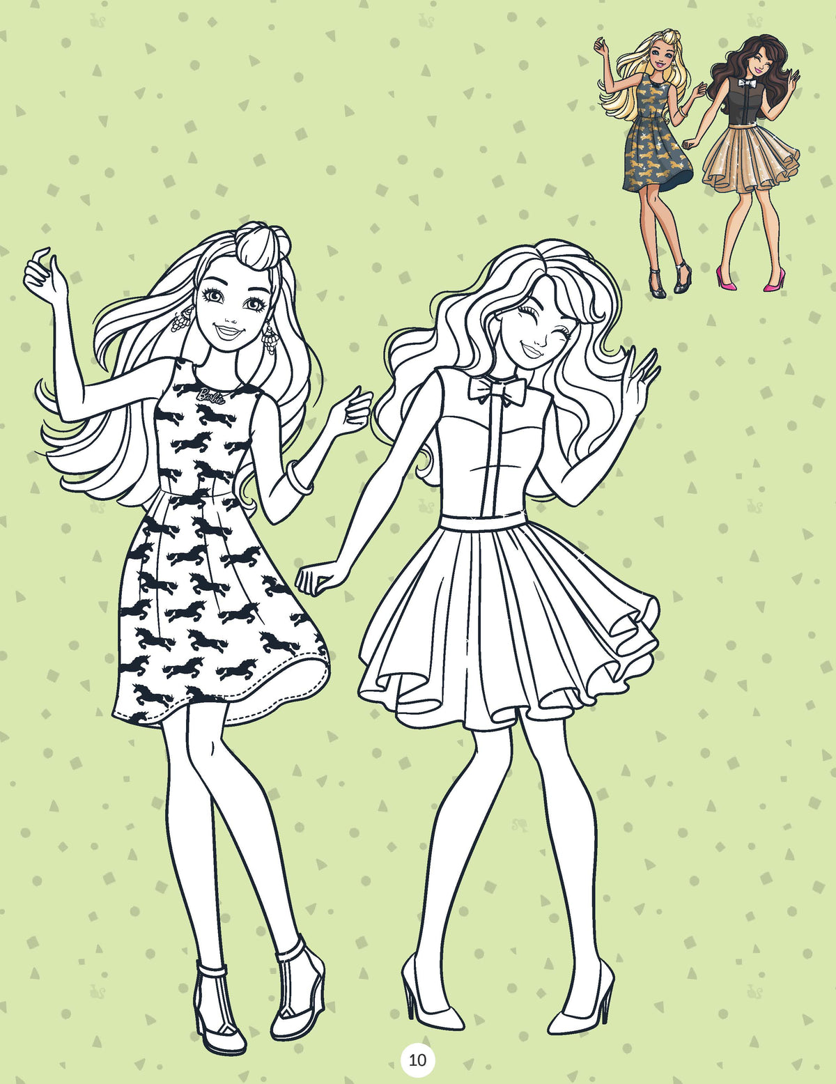Dreamland Publications Barbie Copy Colouring Book | Grocsy