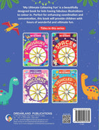 Dreamland Publications My Ultimate Dinosaurs Colouring Fun Book with Free Crayons : Children's Colouring Book | Grocsy