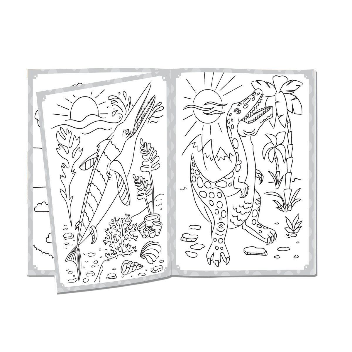 Dreamland Publications My Ultimate Dinosaurs Colouring Fun Book with Free Crayons : Children's Colouring Book | Grocsy