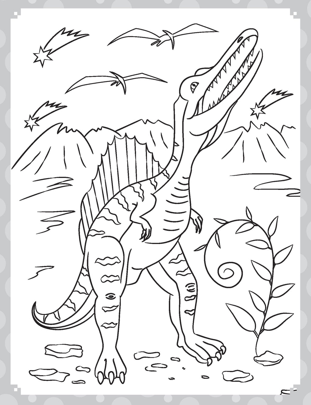 Dreamland Publications My Ultimate Dinosaurs Colouring Fun Book with Free Crayons : Children's Colouring Book | Grocsy