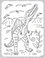 Dreamland Publications My Ultimate Dinosaurs Colouring Fun Book with Free Crayons : Children's Colouring Book | Grocsy