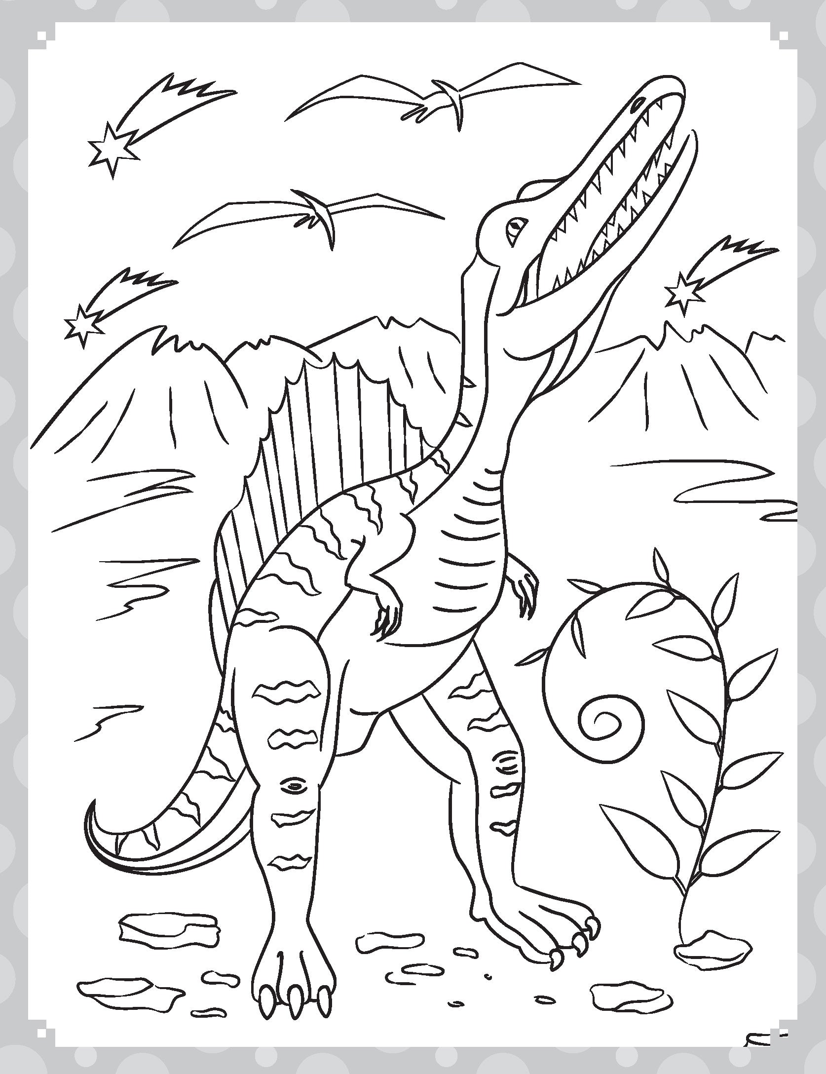 Dreamland Publications My Ultimate Dinosaurs Colouring Fun Book with Free Crayons : Children's Colouring Book | Grocsy