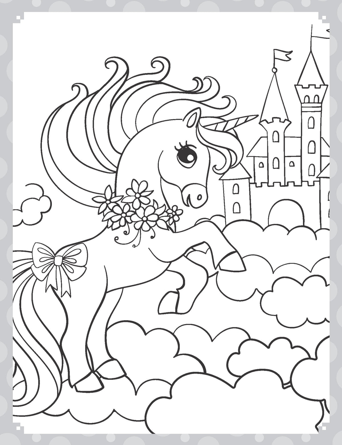 Dreamland Publications My Ultimate Unicorns Colouring Fun Book with Free Crayons : Children's Colouring Book | Grocsy