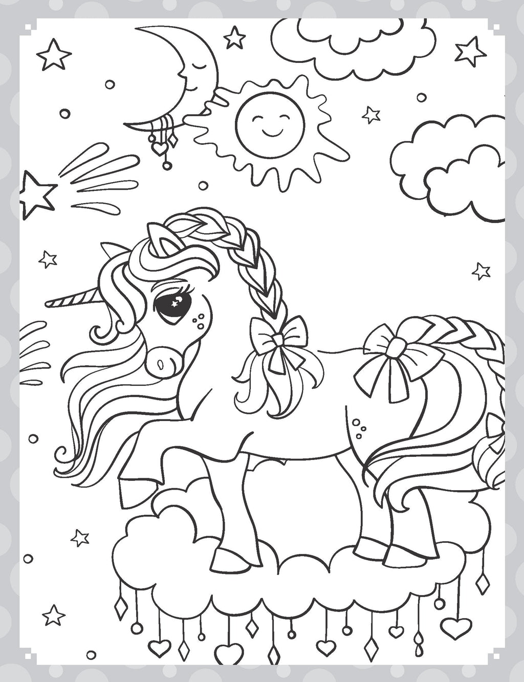 Dreamland Publications My Ultimate Unicorns Colouring Fun Book with Free Crayons : Children's Colouring Book | Grocsy