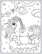 Dreamland Publications My Ultimate Unicorns Colouring Fun Book with Free Crayons : Children's Colouring Book | Grocsy