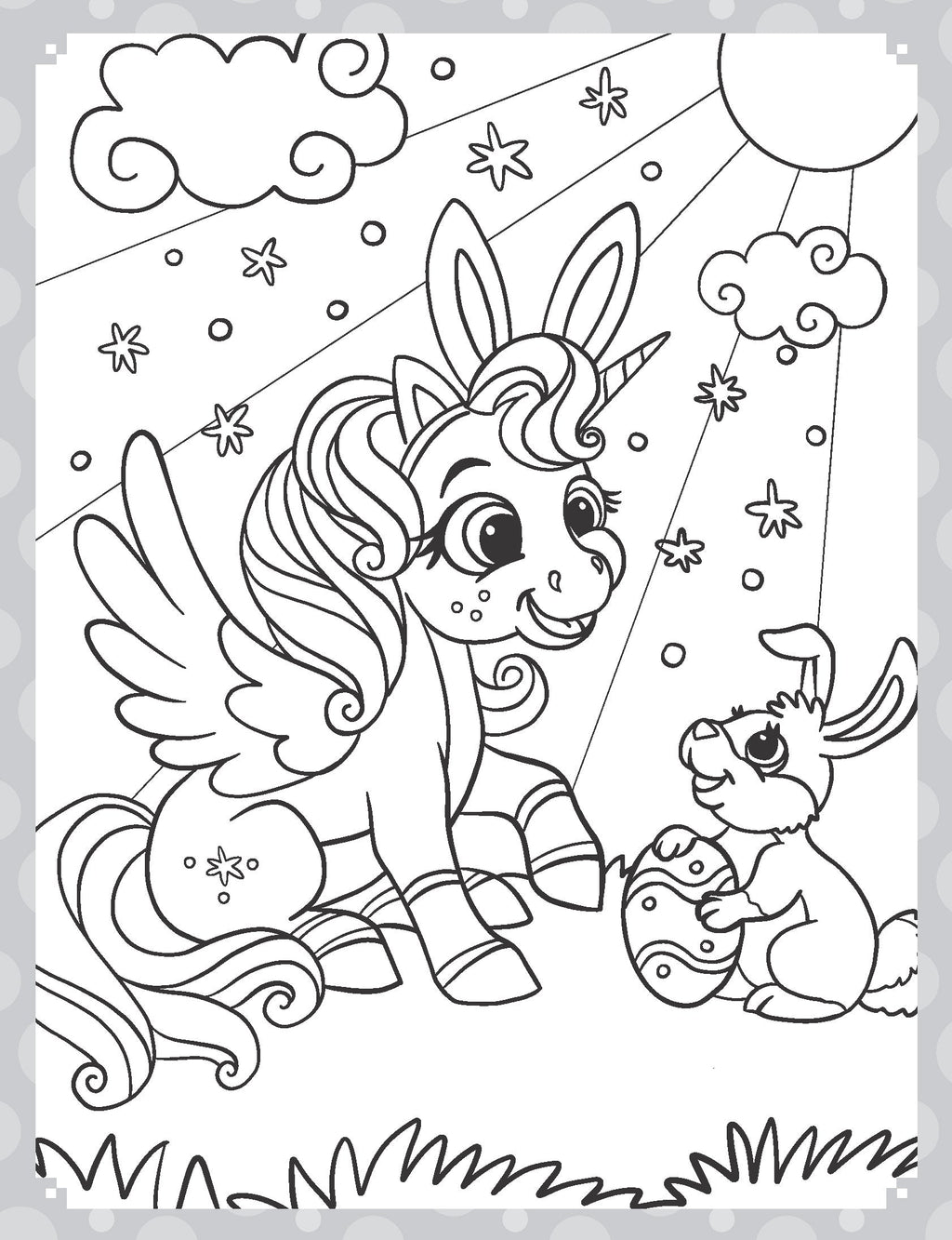 Dreamland Publications My Ultimate Unicorns Colouring Fun Book with Free Crayons : Children's Colouring Book | Grocsy