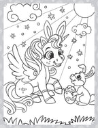 Dreamland Publications My Ultimate Unicorns Colouring Fun Book with Free Crayons : Children's Colouring Book | Grocsy