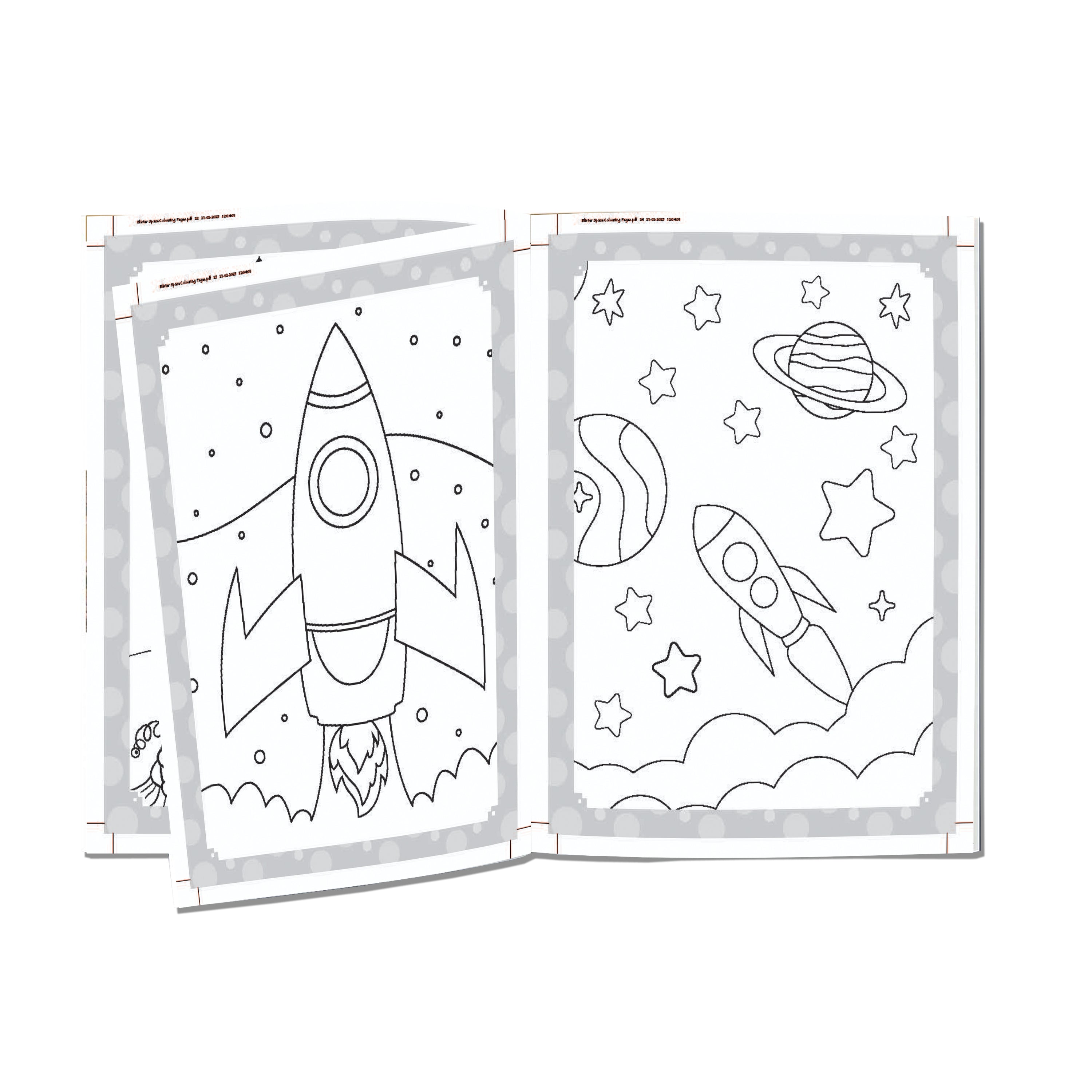 Dreamland Publications My Ultimate Space Colouring Fun Book with Free Crayons : Children's Colouring Book | Grocsy