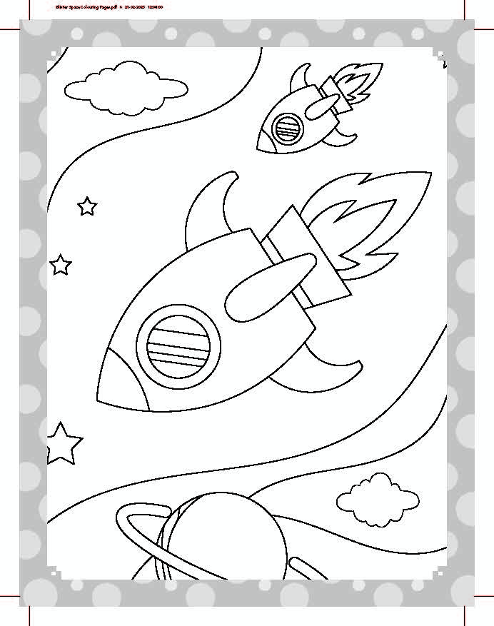 Dreamland Publications My Ultimate Space Colouring Fun Book with Free Crayons : Children's Colouring Book | Grocsy