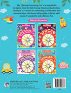 Dreamland Publications My Ultimate Vehicles Colouring Fun Book with Free Crayons : Children's Colouring Book | Grocsy