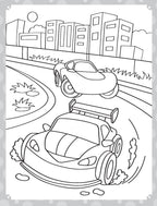 Dreamland Publications My Ultimate Vehicles Colouring Fun Book with Free Crayons : Children's Colouring Book | Grocsy