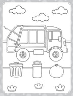 Dreamland Publications My Ultimate Vehicles Colouring Fun Book with Free Crayons : Children's Colouring Book | Grocsy