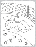 Dreamland Publications My Ultimate Vehicles Colouring Fun Book with Free Crayons : Children's Colouring Book | Grocsy