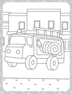 Dreamland Publications My Ultimate Vehicles Colouring Fun Book with Free Crayons : Children's Colouring Book | Grocsy