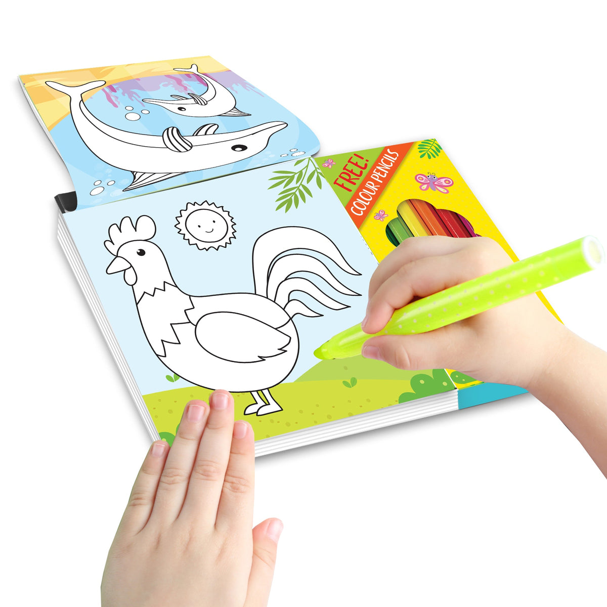 Dreamland Publications Cute Toddlers Colouring Fun Book 3 for Kids | Grocsy