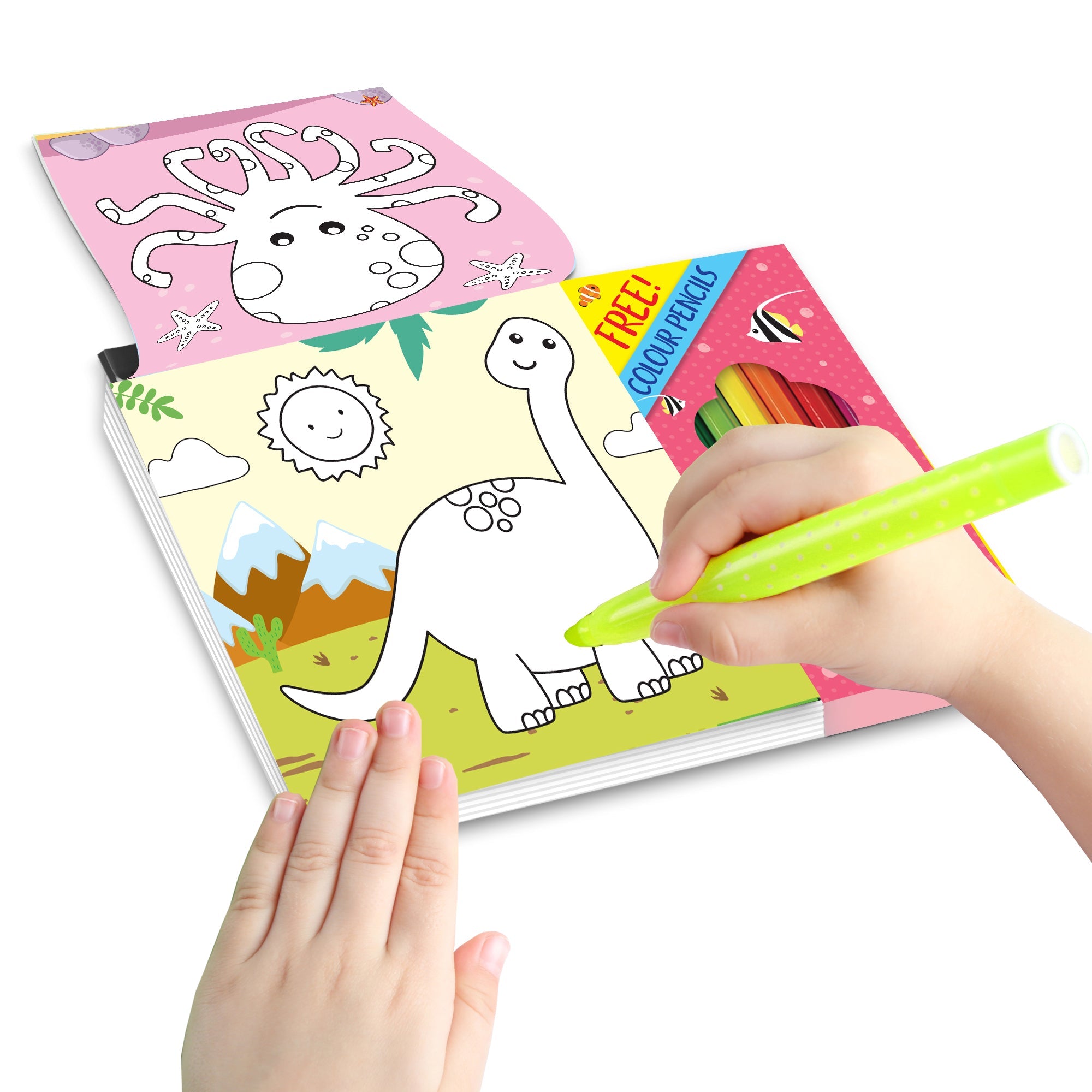 Dreamland Publications Cute Toddlers Colouring Fun Book 4 for Kids | Grocsy