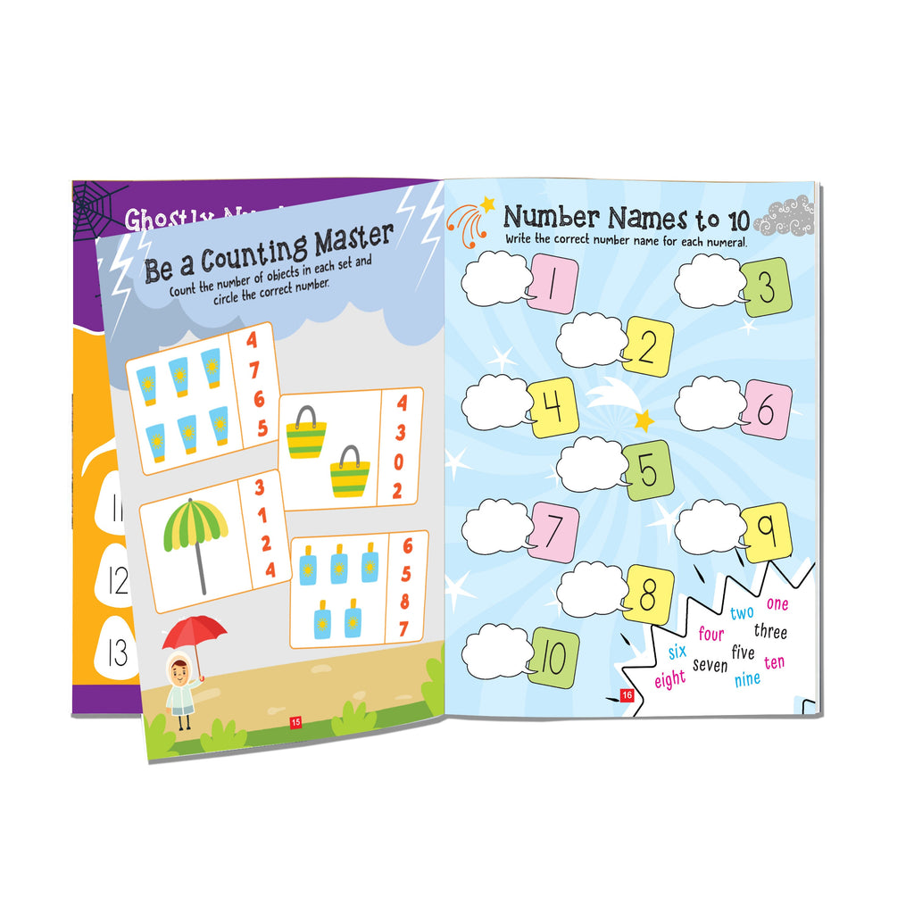 Dreamland Publications Maths Activity Book Age 4+ : Children's Interactive & Activity Book | Grocsy
