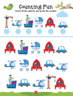 Dreamland Publications Maths Activity Book Age 4+ : Children's Interactive & Activity Book | Grocsy