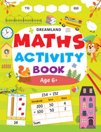 Dreamland Publications Maths Activity Book Age 6+ : Children's Interactive & Activity Book | Grocsy