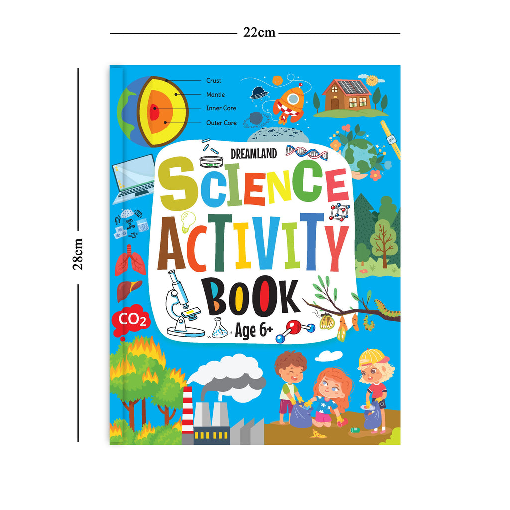 Dreamland Publications Science Activity Book Age 6+ : Children's Interactive & Activity Book | Grocsy