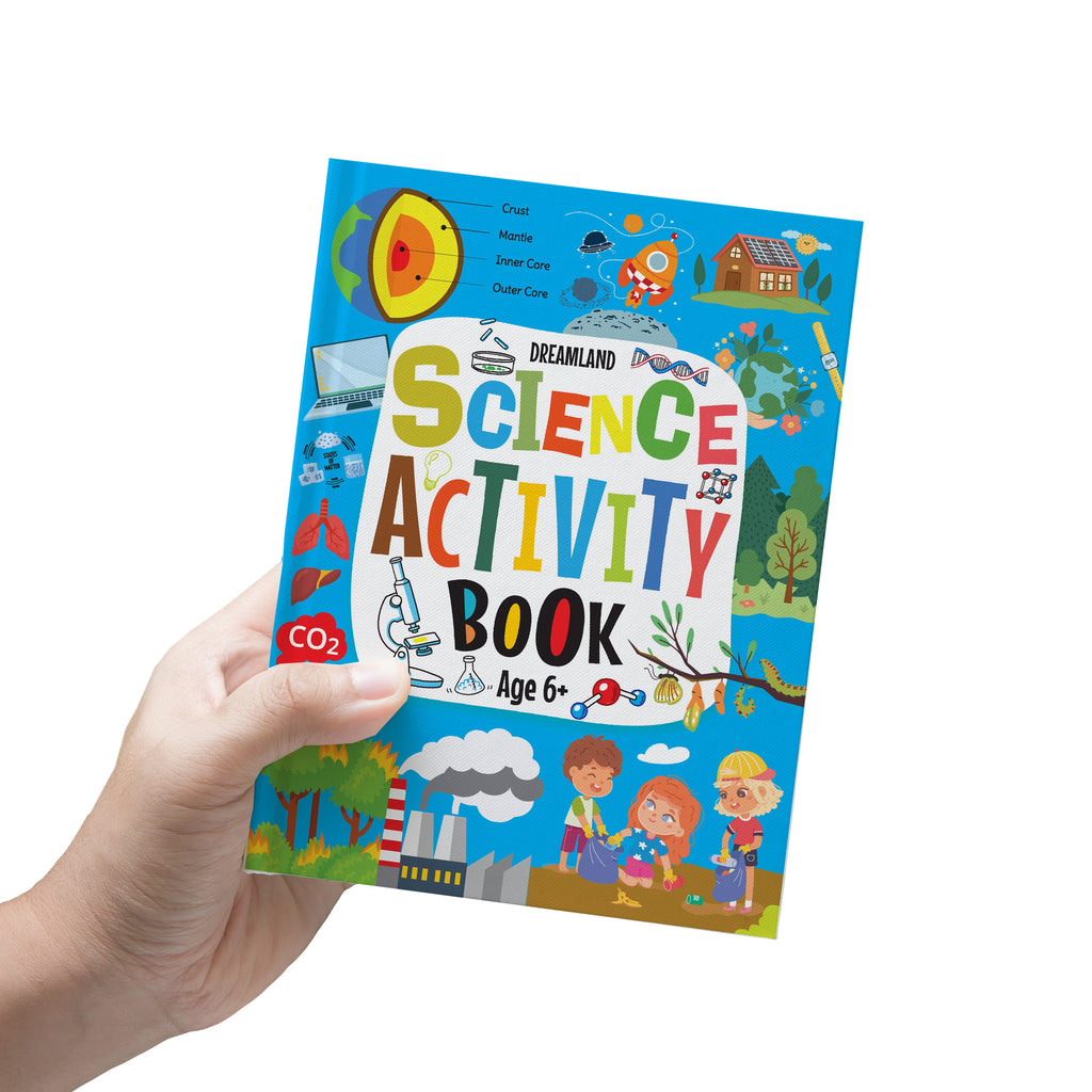 Dreamland Publications Science Activity Book Age 6+ : Children's Interactive & Activity Book | Grocsy