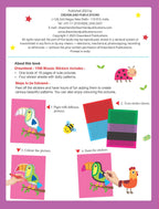 Dreamland Publications 1500 Mosaic Stickers Book 2 with Colouring Fun - Sticker Book for Kids Age 4 - 8 years | Grocsy