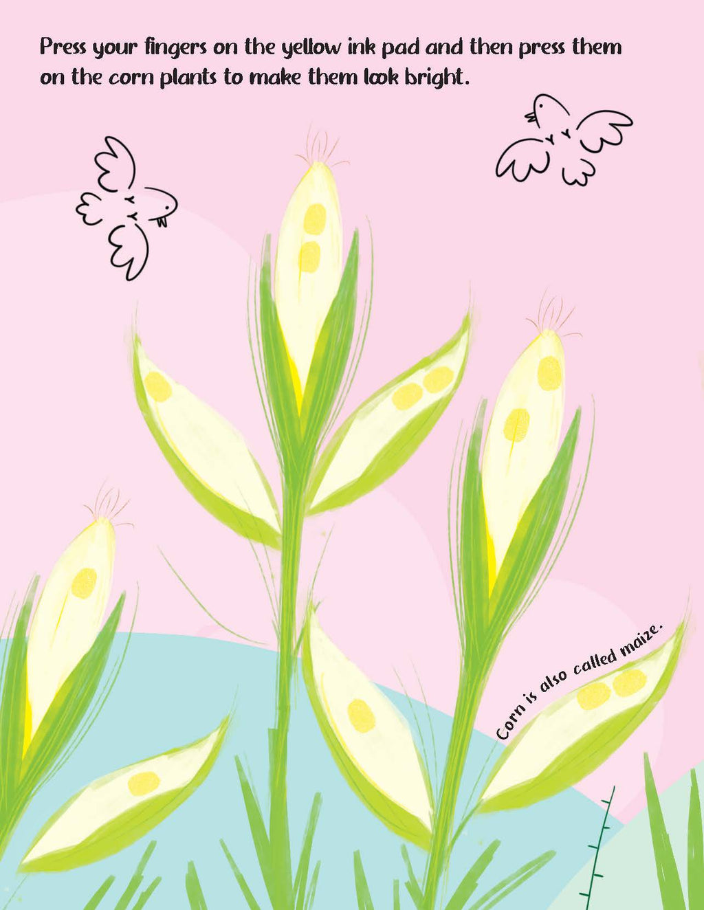 Dreamland Publications Fingerprint Art Activity Book for Children - Farm with Thumbprint Gadget | Grocsy