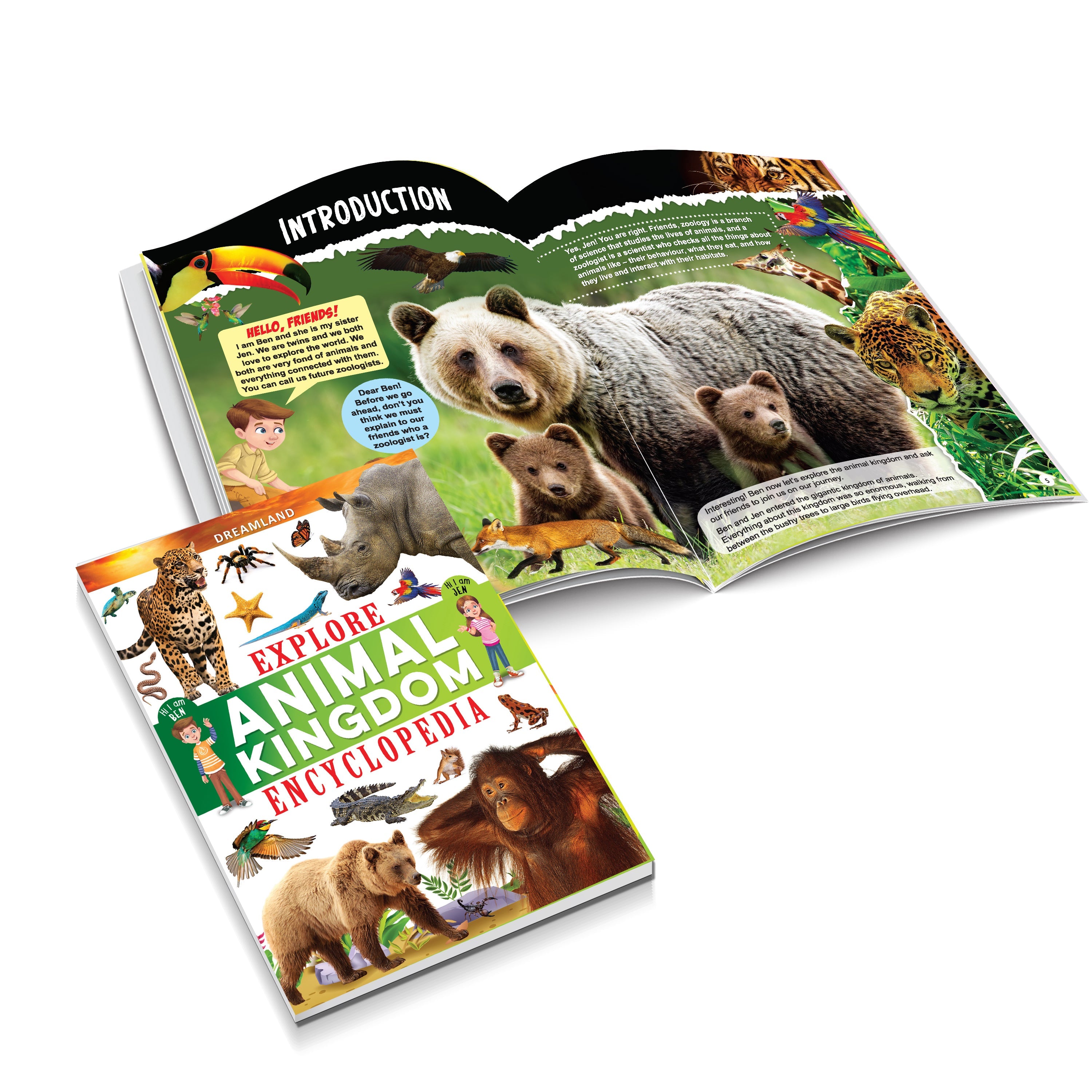Dreamland Publications Explore Animal Kingdom Encyclopedia : Children's Reference Book | Grocsy