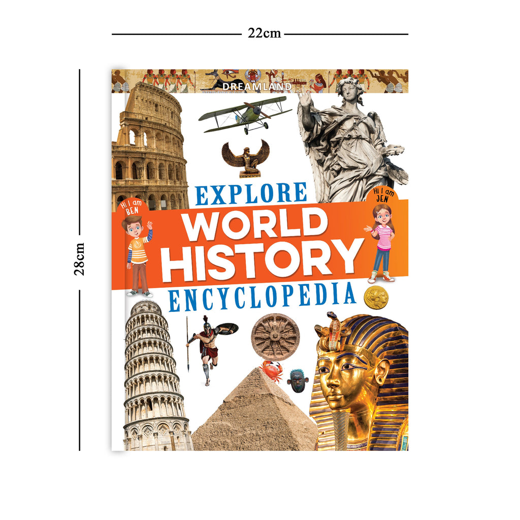 Dreamland Publications Explore World History Encyclopedia : Children's Reference Book | Grocsy