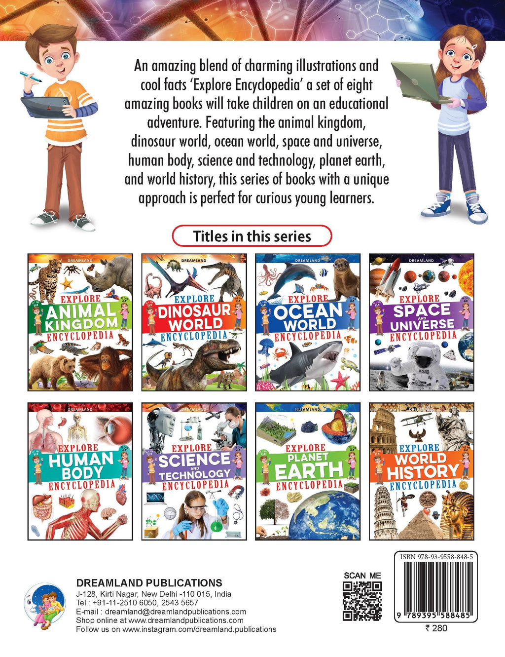 Dreamland Publications Explore Science and Technology Encyclopedia : Children's Reference Book | Grocsy
