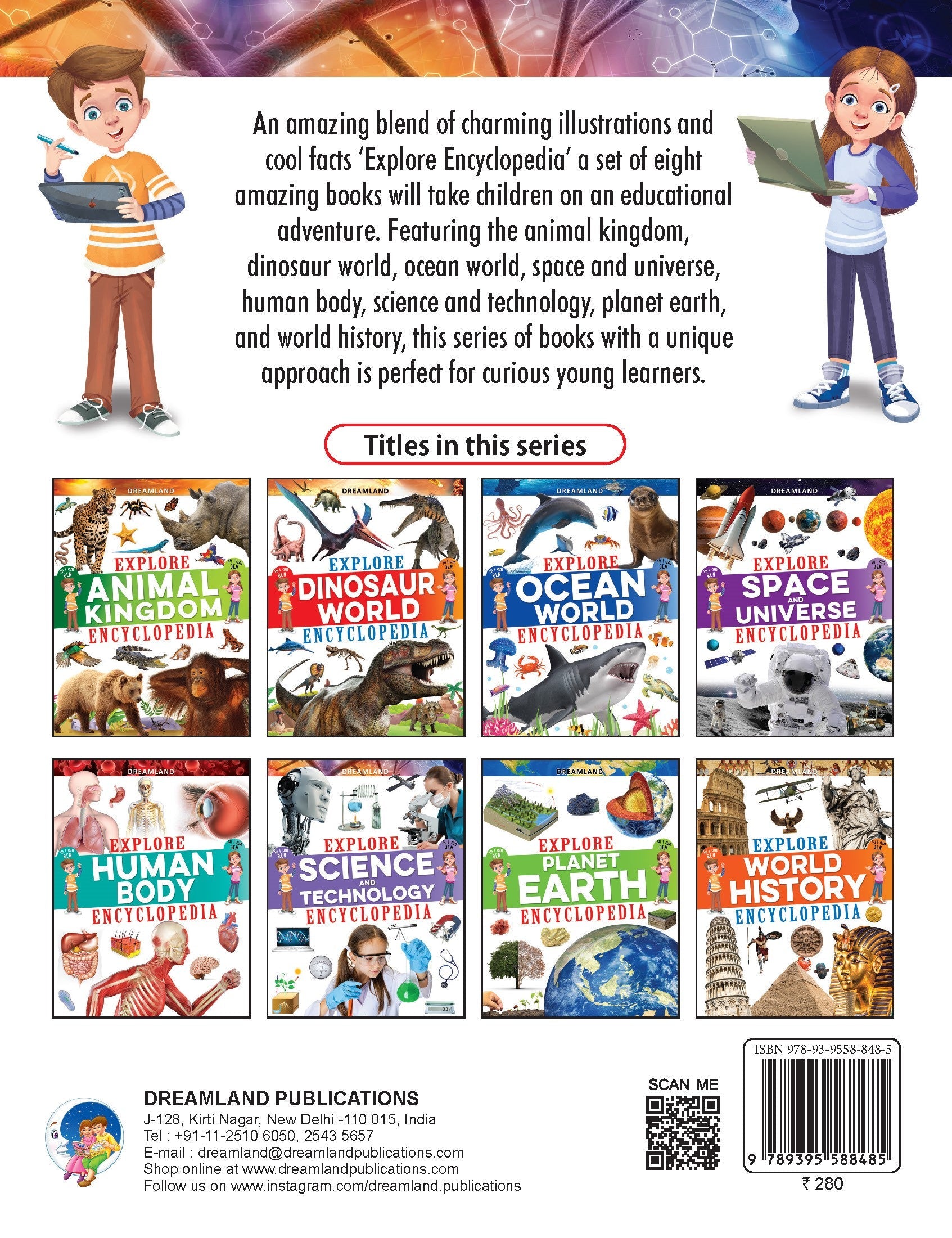 Dreamland Publications Explore Science and Technology Encyclopedia : Children's Reference Book | Grocsy