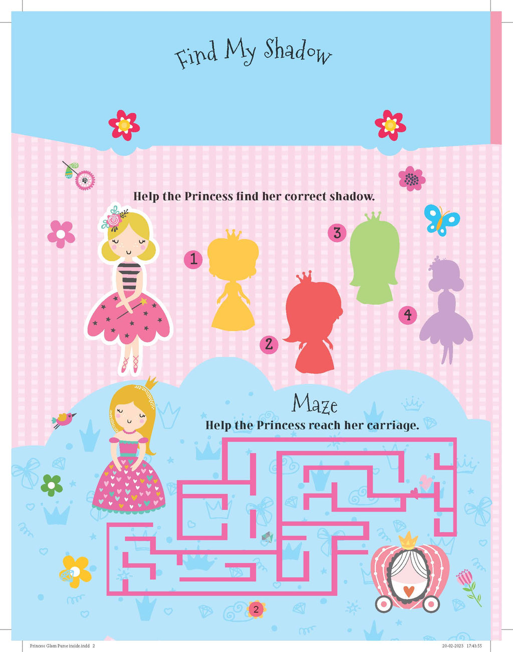 Dreamland Publications My Super Fancy Glam Purse - Pretty Princess : Children's Interactive & Activity Book | Grocsy