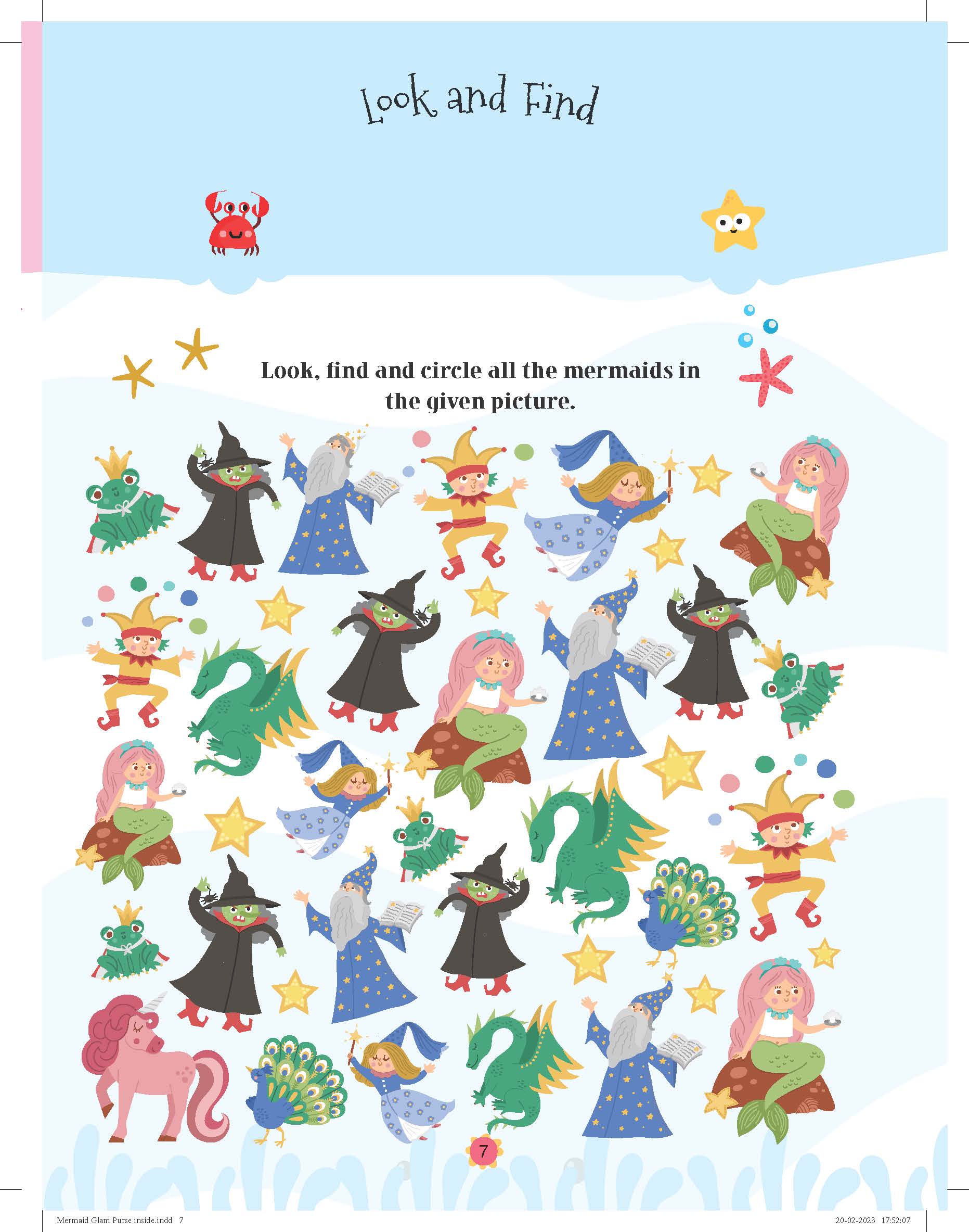 Dreamland Publications My Super Fancy Glam Purse - Marvellous Mermaid : Children's Interactive & Activity Book | Grocsy