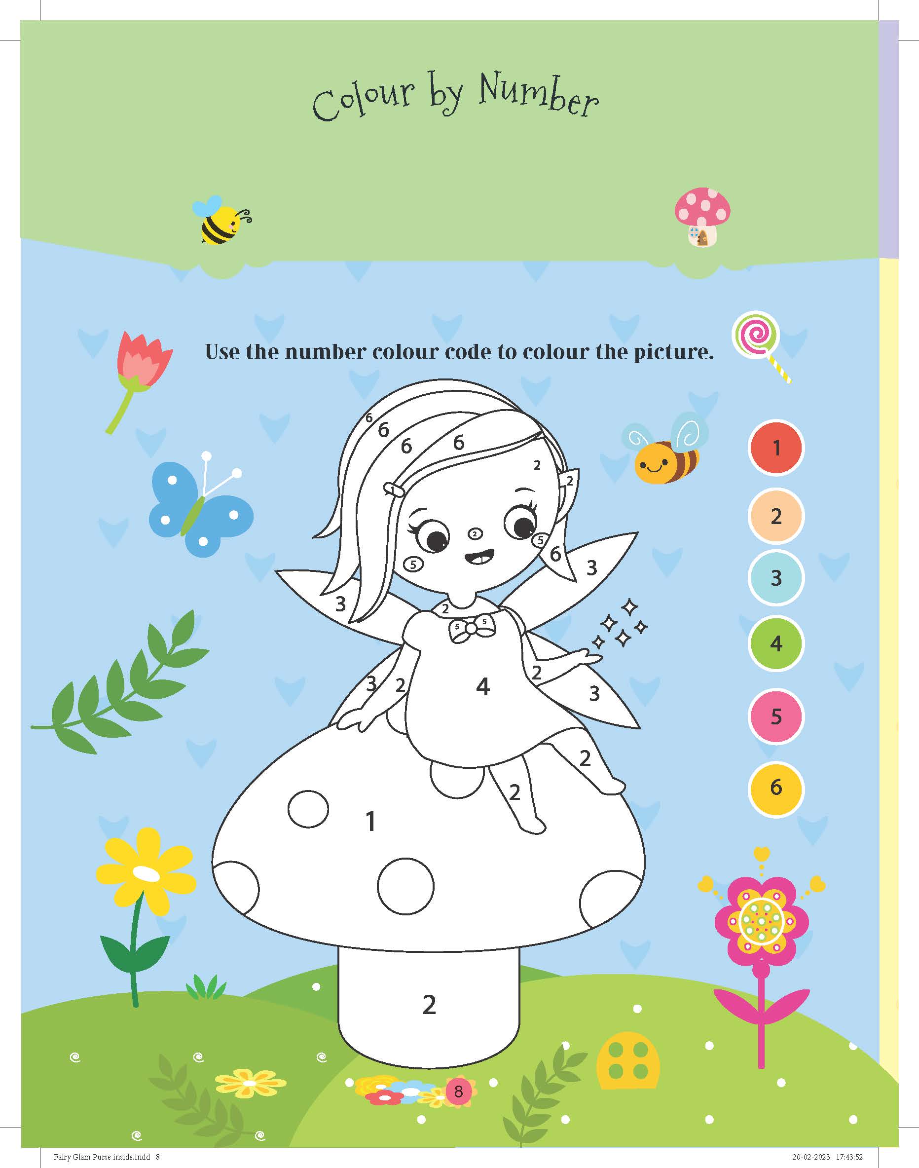 Dreamland Publications My Super Fancy Glam Purse - Fabulous Fairies : Children's Interactive & Activity Book | Grocsy
