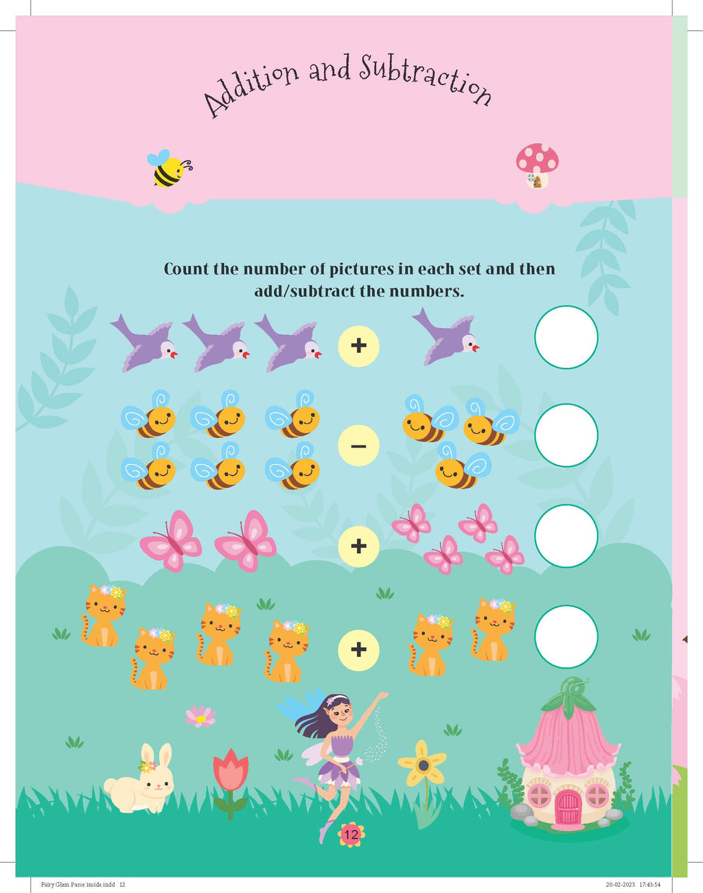 Dreamland Publications My Super Fancy Glam Purse - Fabulous Fairies : Children's Interactive & Activity Book | Grocsy